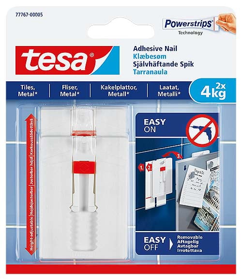 1986026 TESA KLÆBESØM JUSTERBAR 2 PAK2