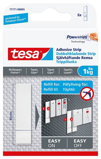 1986028 TESA POWERSTRIP REFILL 6 PAK
