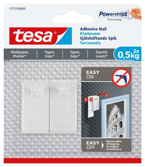 1986029 TESA KLÆBESØM 2 PAK5