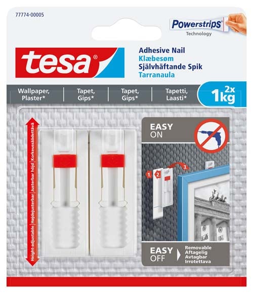 1986031 TESA KLÆBESØM JUSTERBAR 2 PAK2