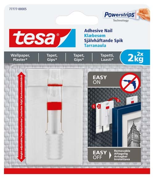 1986034 TESA KLÆBESØM JUSTERBAR 2 PAK4