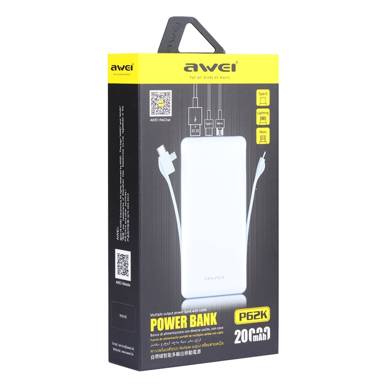 2002289 AWEI POWERBANK 20000 MAH1