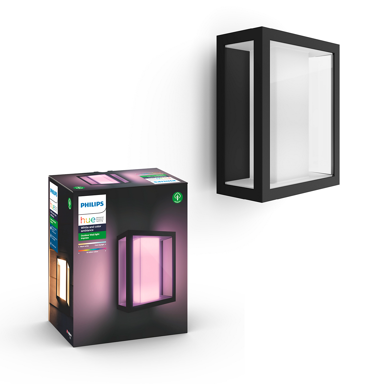 2034811 PHILIPS HUE IMPRESS VÆGLAMPE1