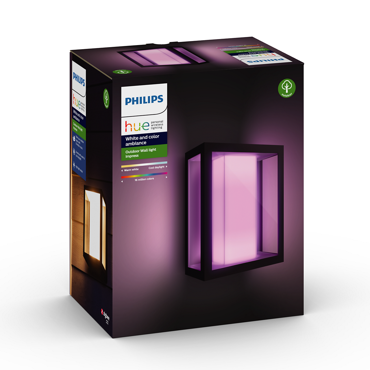 2034811 PHILIPS HUE IMPRESS VÆGLAMPE2