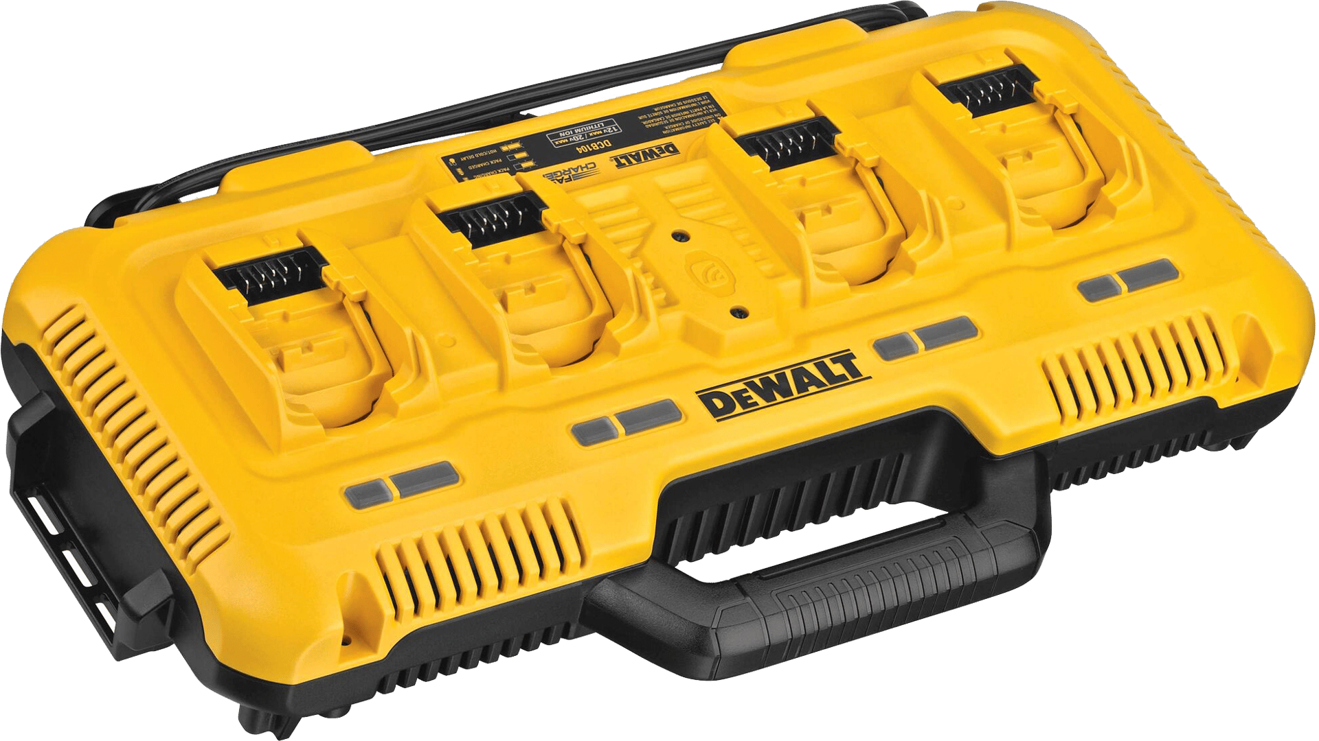 2046405 DEWALT 18V 4 PORTS HURTIGLADER
