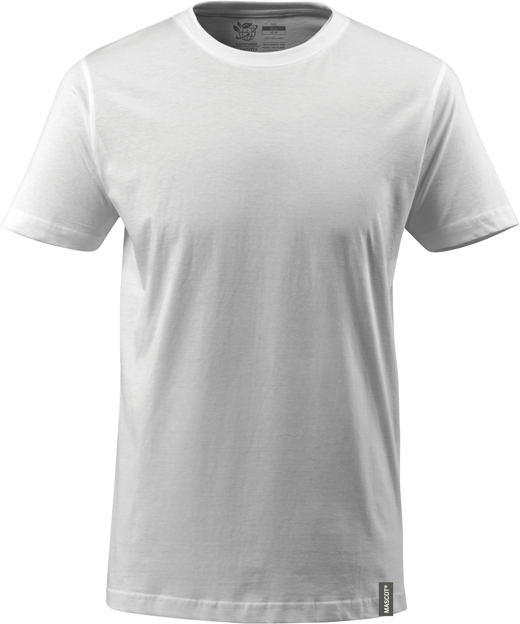 2060532 MASCOT SUSTAINABLE T SHIRT HVID WEB