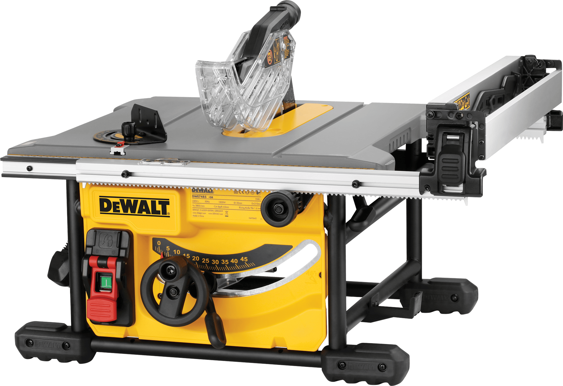 2072393 DEWALT 230V KOMPAKT BORDSAV WEB