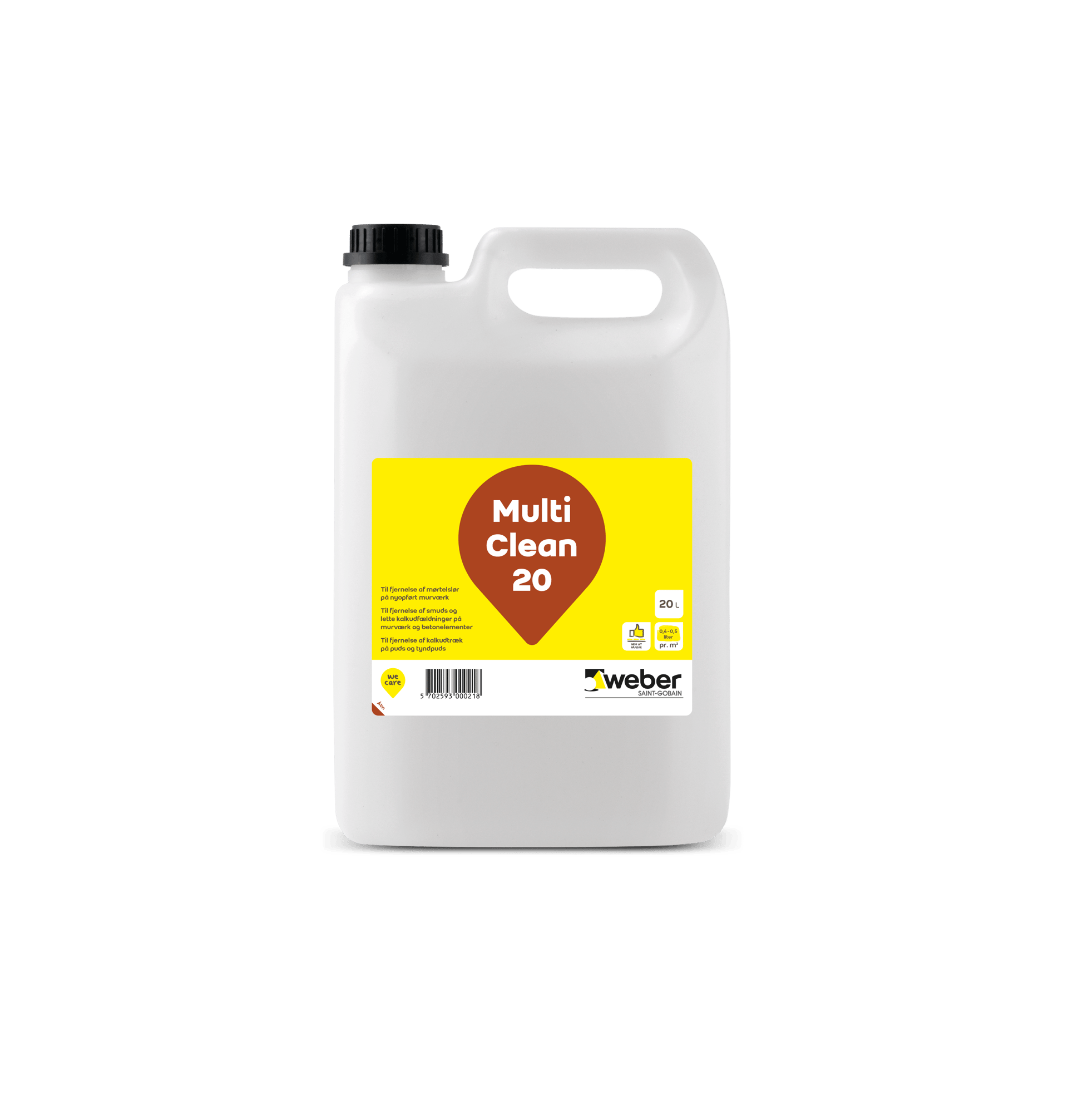 2082963 WEBER MULTI CLEAN 20