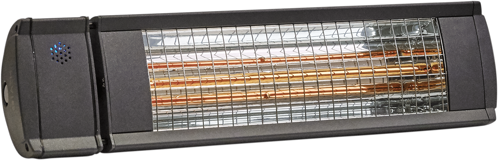 2094506 HEAT1 TERRASSEVARMER VÆG 1500W REMOTE ULG PLUS GRÅ
