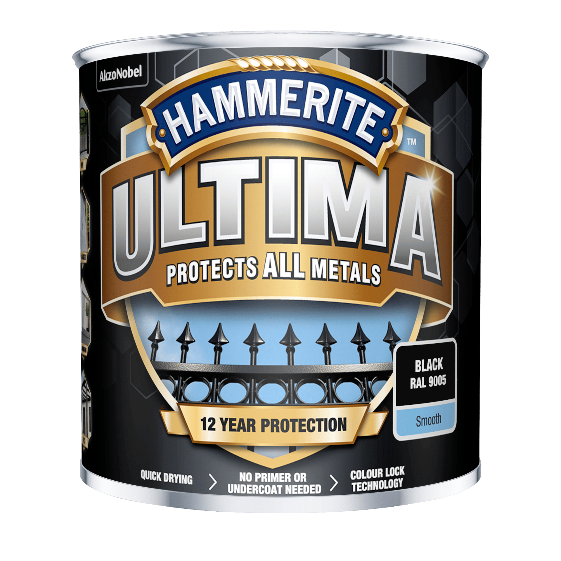 2110426 HAMMERITE ULTIMA GLAT SORT