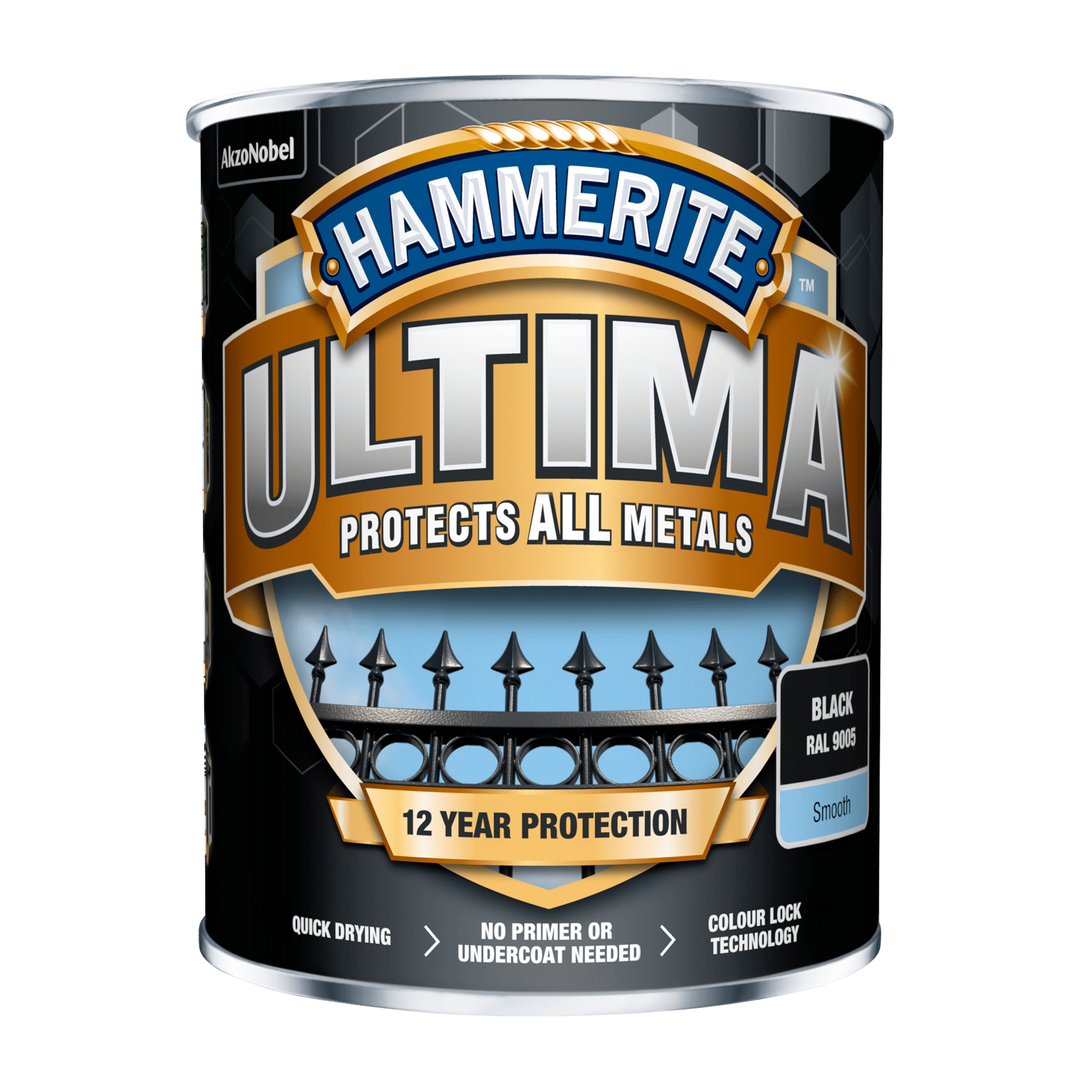 2110431 HAMMERITE ULTIMA GLAT SORT