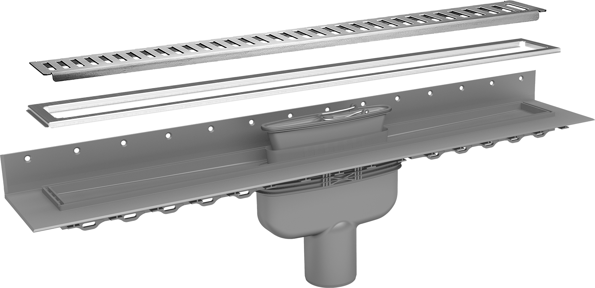 2111258 PURUS AFLØBSRENDESÆT 900MM RIB