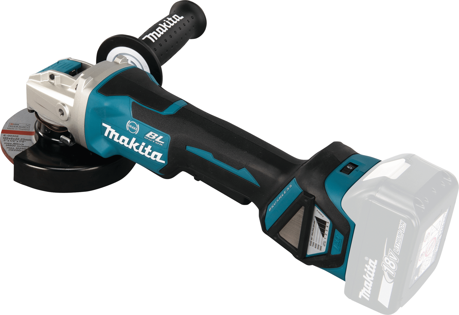 2111943 MAKITA VINKELSLIBER 18V XLOCK 3