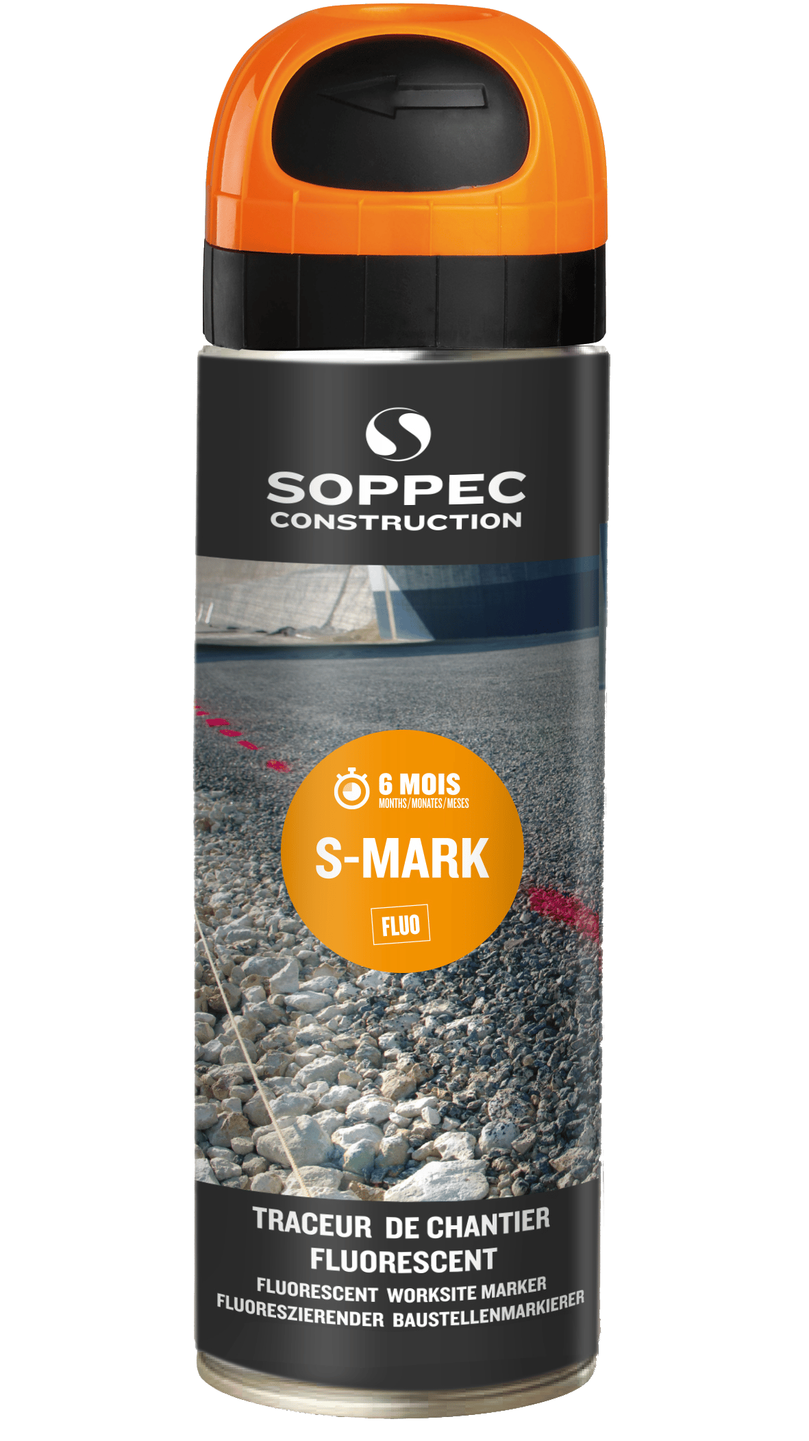 2112442 SOPPEC MARKERINGSSPRAY ORANGE