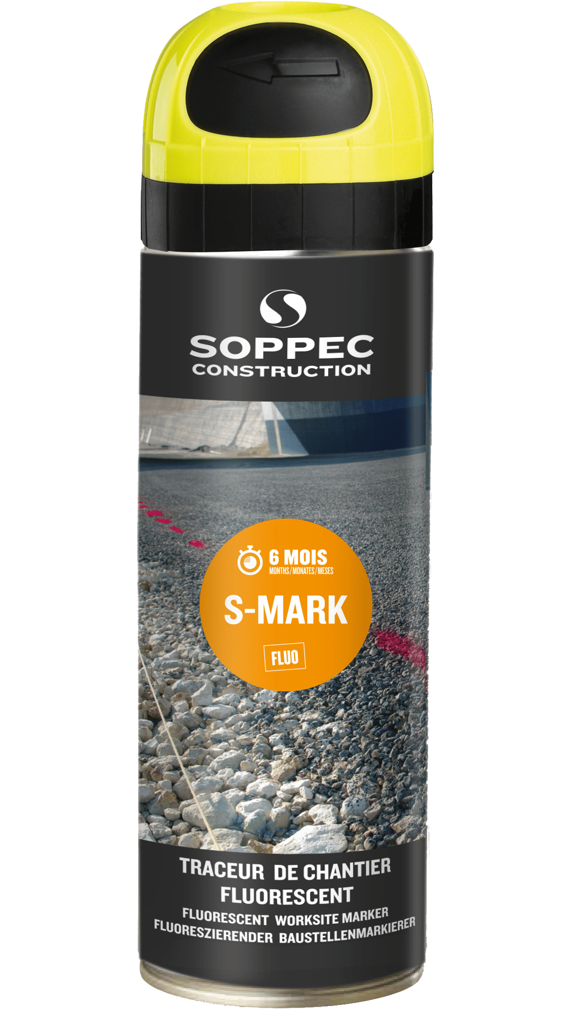 2112443 SOPPEC MARKERINGSSPRAY GUL