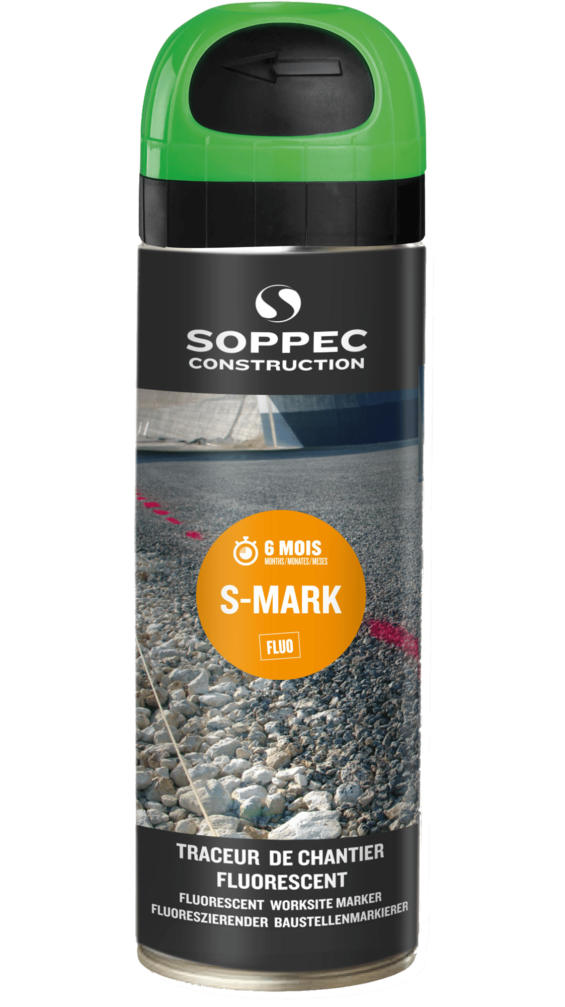 2112444 SOPPEC MARKERINGSSPRAY GRØN
