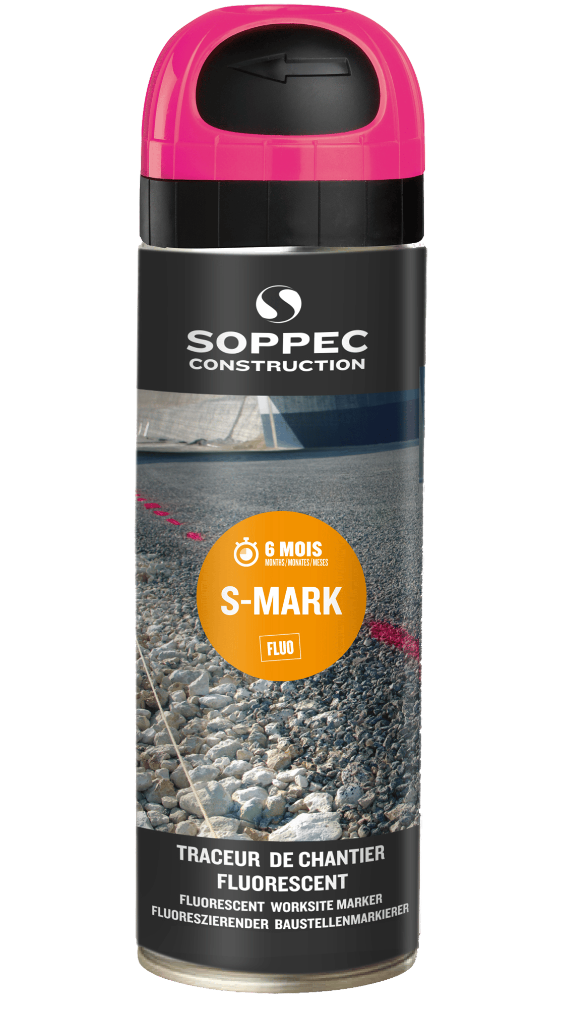 2112446 SOPPEC MARKERINGSSPRAY PINK