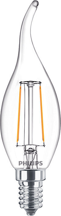 2121893 PHILIPS LED KERTEPÆRE 25W E14