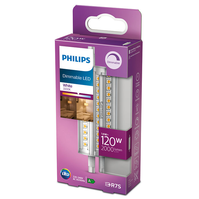 2121976 PHILIPS LED RØR HVID 120W1