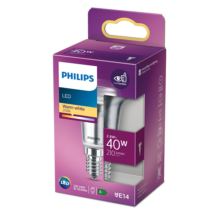 2121980 PHILIPS LED REFLEKTORPÆRE 40W1