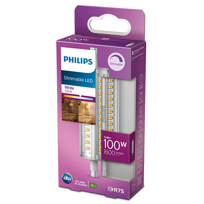 2122050 PHILIPS LED RØR 100W 118MM1