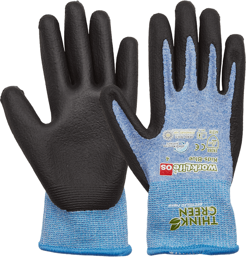 2132484 BØRNEHANDSKER STR 3 KIDS BLUE