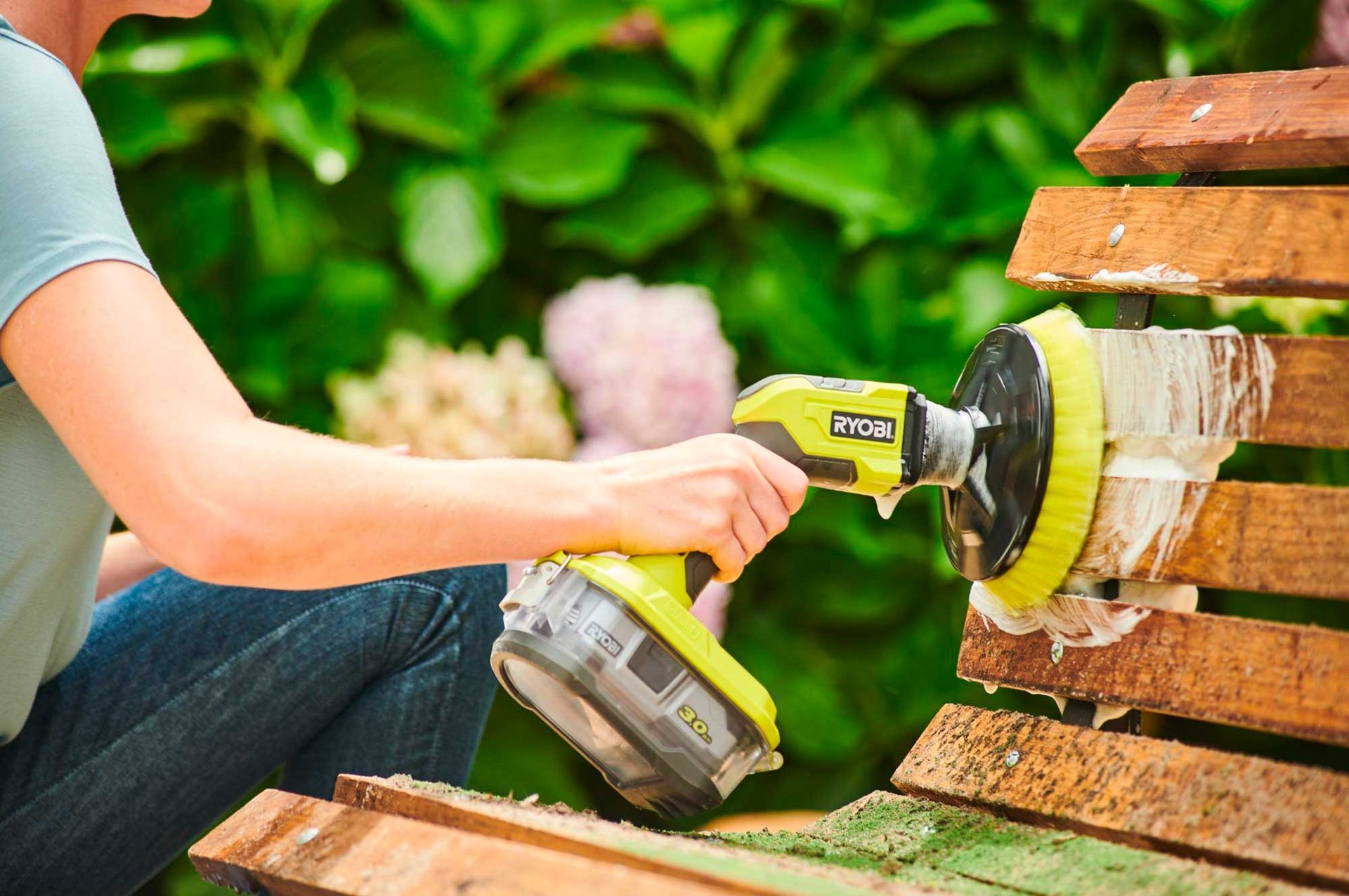 2139693 RYOBI 18V RENGØRINGSMASKINE2
