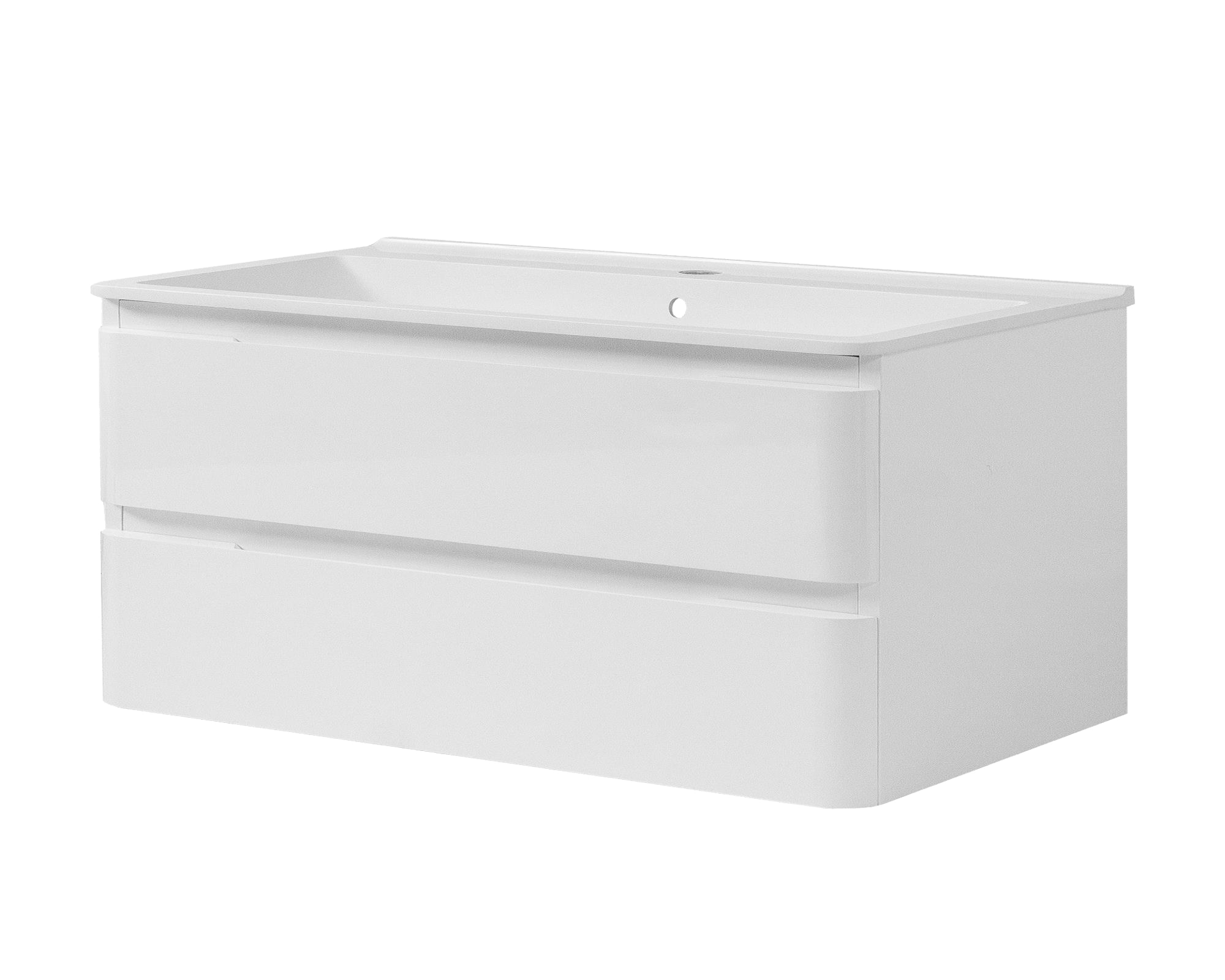 2151578 MIAMI BADMØBEL 90CM MAT HVID