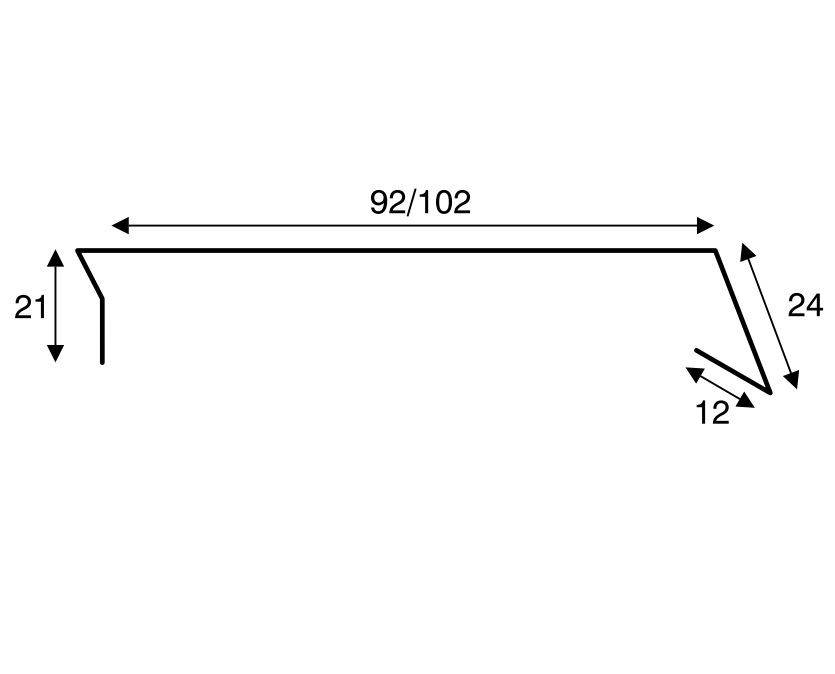 2157014 STERNKAPSEL 4D 92 21 MM 1M