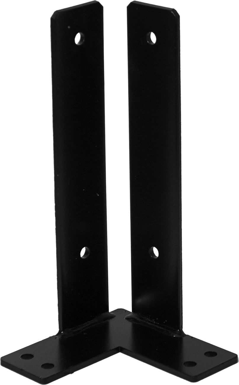 2158006 PLUS HJØRNE STOLPEFOD SORT