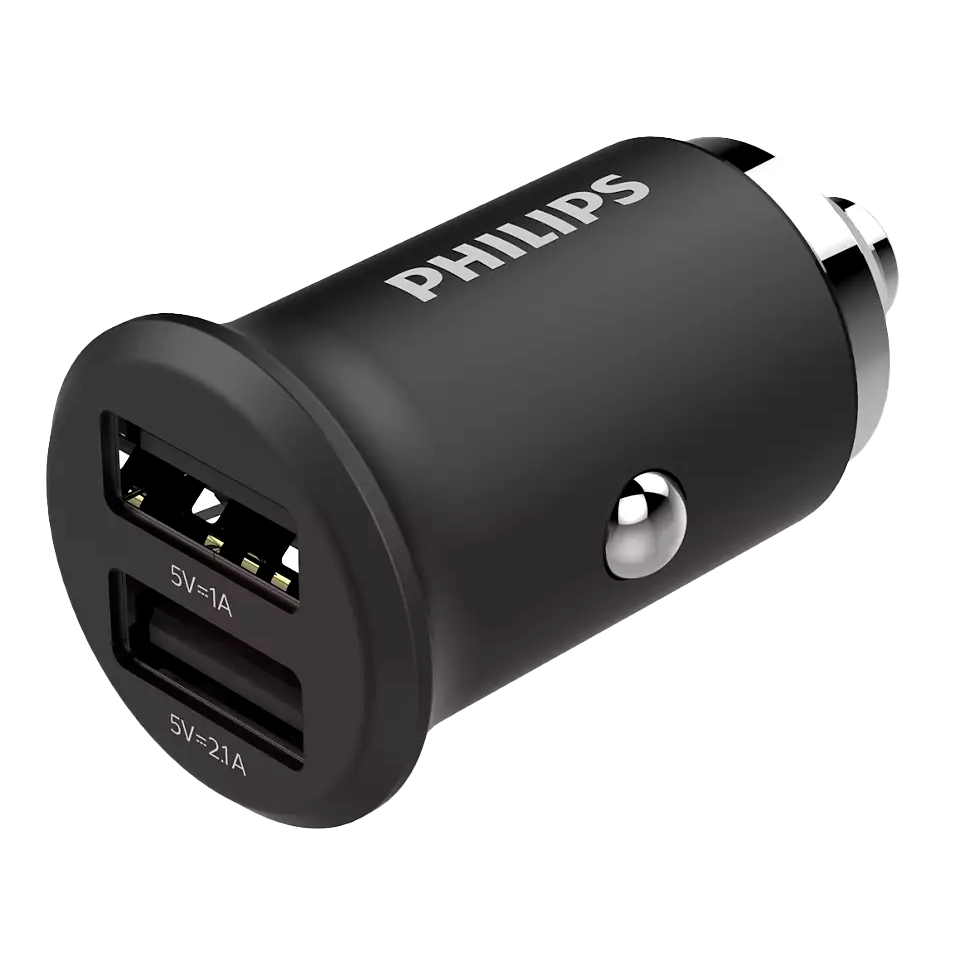 2161752 PHILIPS DOBBELT USB BILLADER