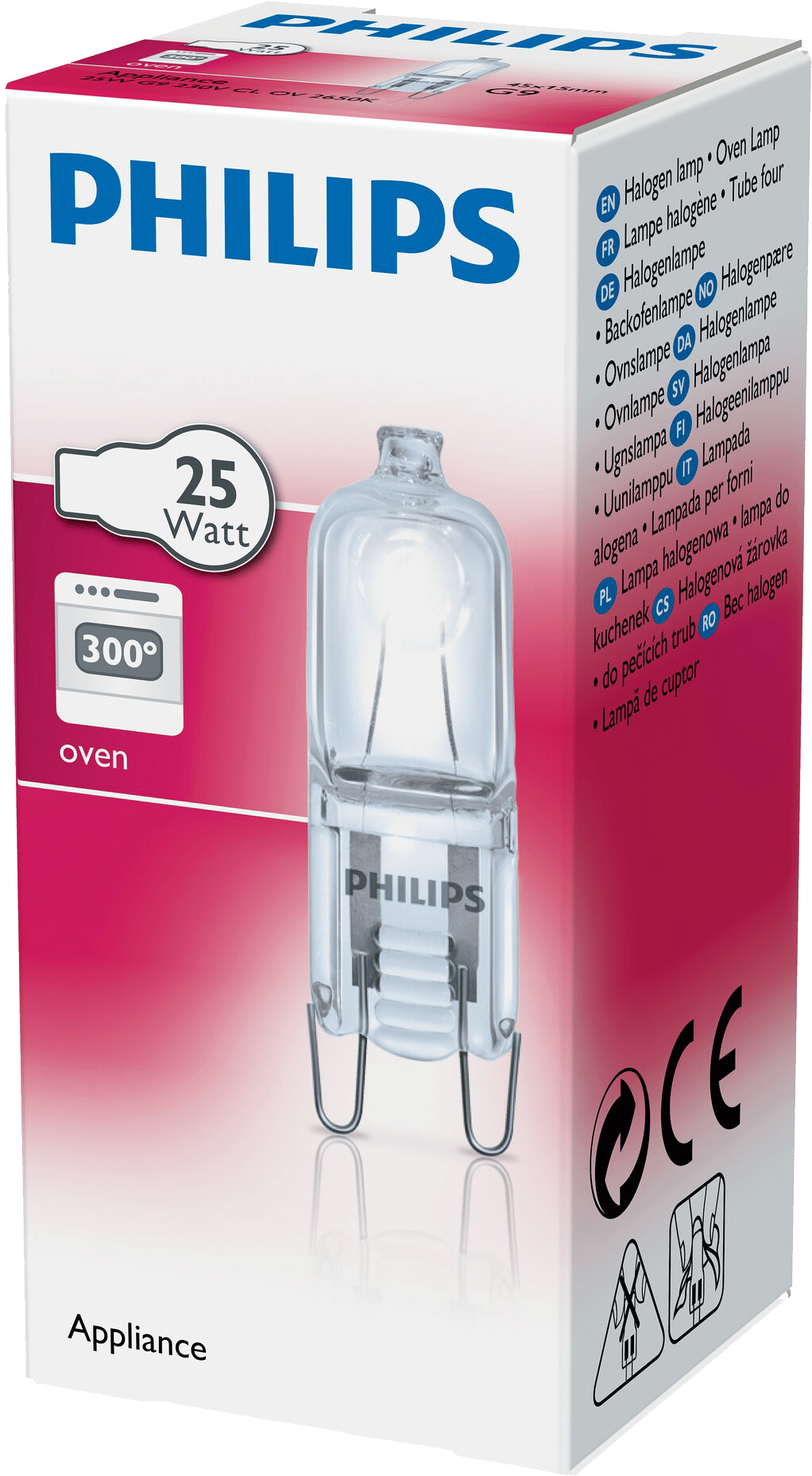2162316 PHILIPS OVNPAERE G9 26W 2