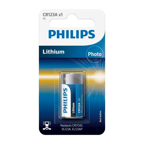 2163039 PHILIPS MINICELLE CR123A