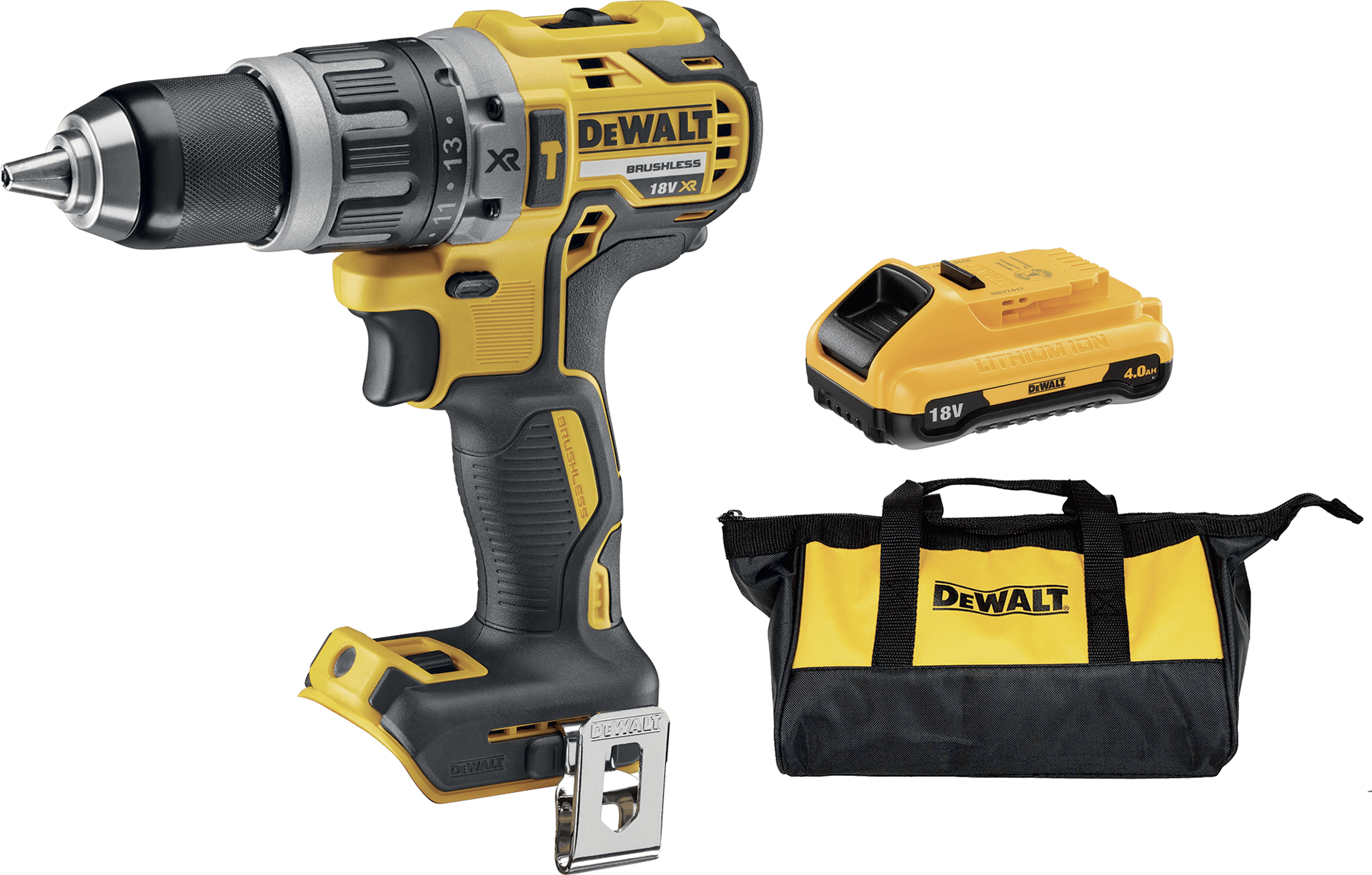 2175356 DEWALT 18V SLAGBOREMASKINE 1X4