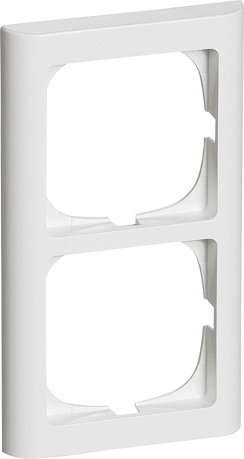 2211004 #1889323 Ramme SOFTLINE 63 2X1 Modul Hvid 500D60201L