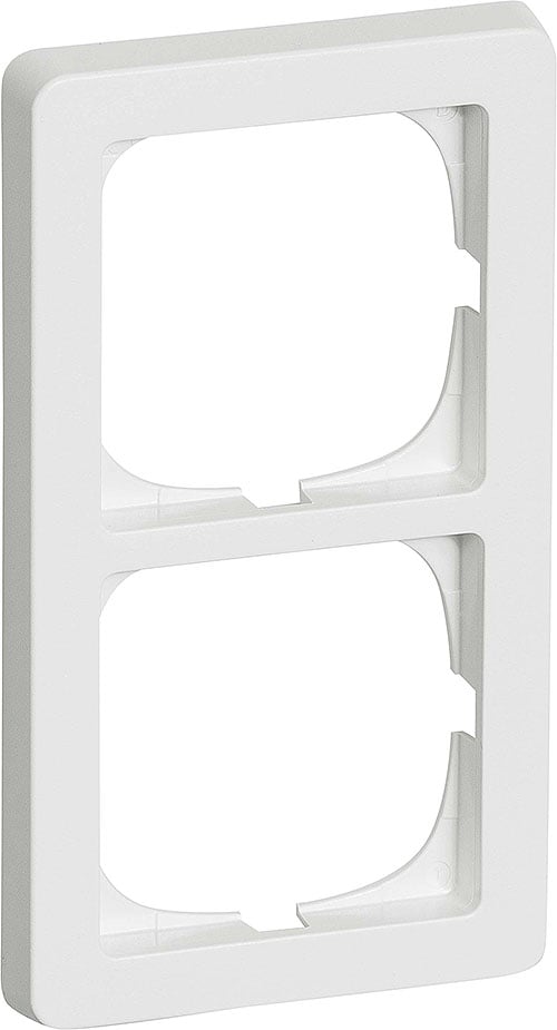2211100 #1889336 Ramme BASELINE 63 2X1 Modul Hvid 500D64201L