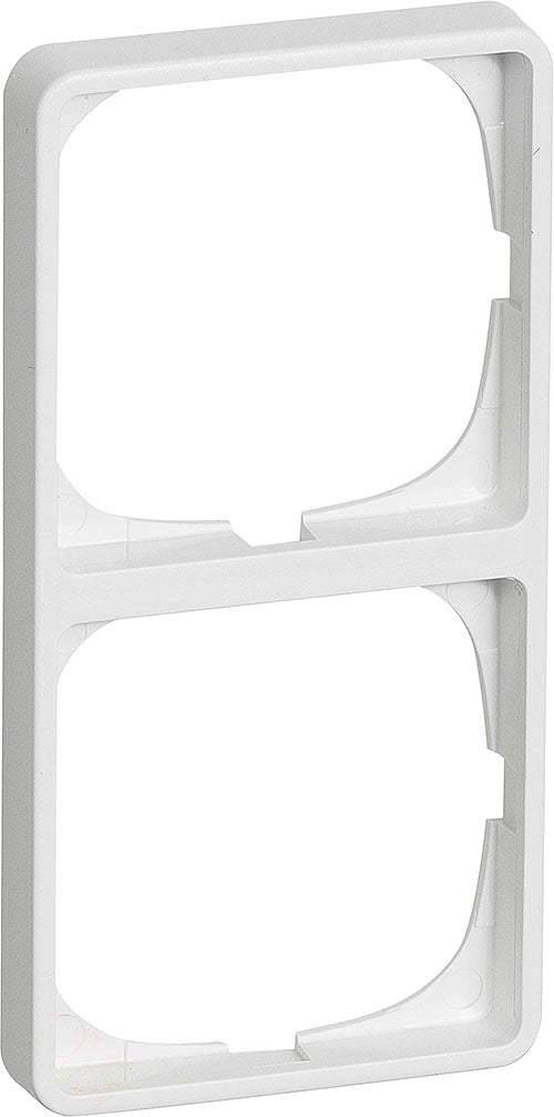 2211104 #1897097 Ramme BASELINE 50 2X1modul Hvid 500D68201L