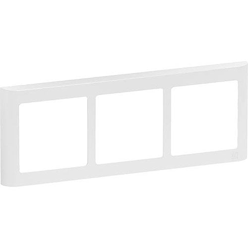 2211192 #1889273 Designramme SOFT 63 3 Modul Vandret Hvid 560D62301L