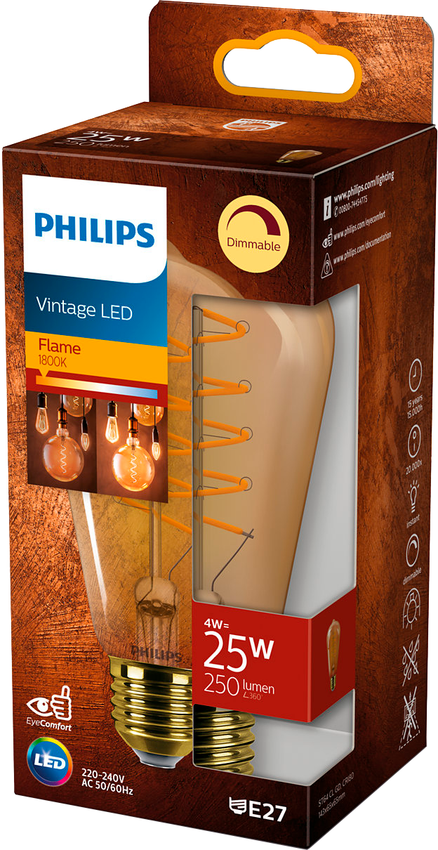 2214336 PHILIPS VINTAGE PÆRE 25W 2