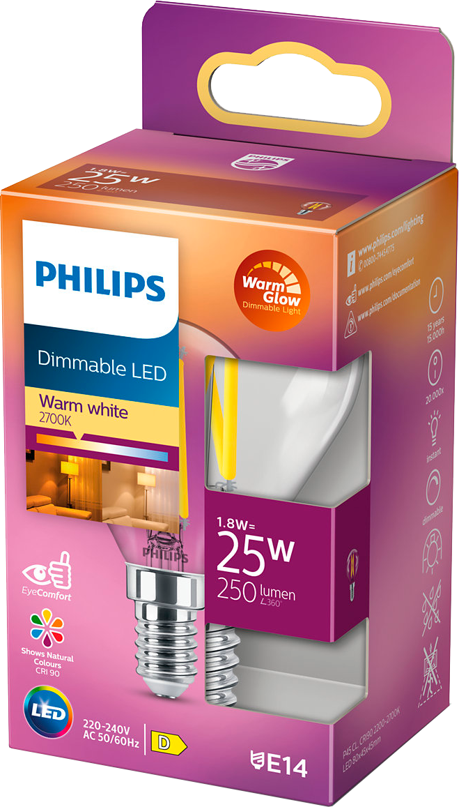 2214359 PHILIPS LED KRONEPÆRE 25W 2