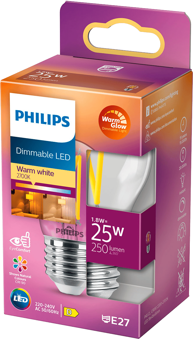 2214361 PHILIPS LED KRONEPÆRE 25W 2