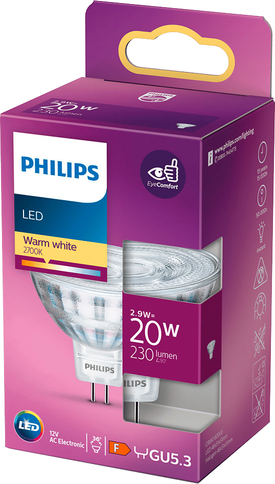 2214379 PHILIPS LED SPOTPÆRE 20W 2