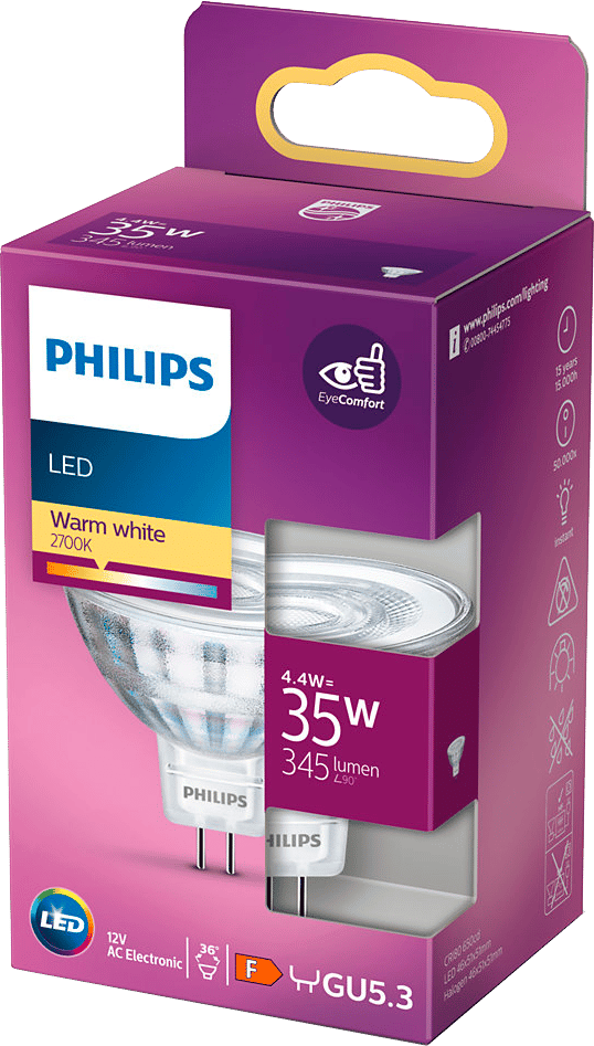 2214380 PHILIPS LED SPOTPÆRE 35W 2