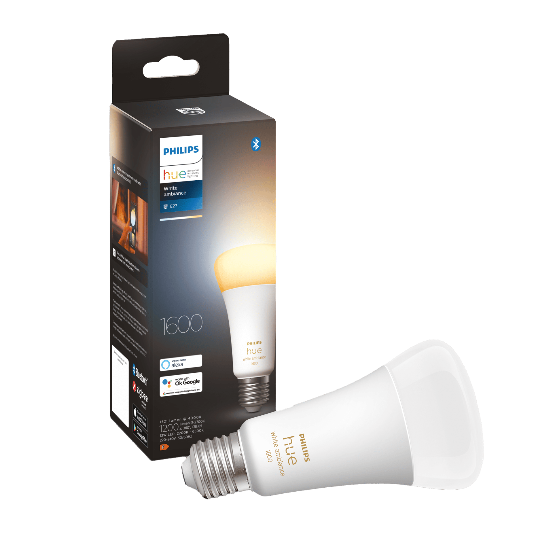 2214443 PHILIPS HUE LED STOR STD PÆRE