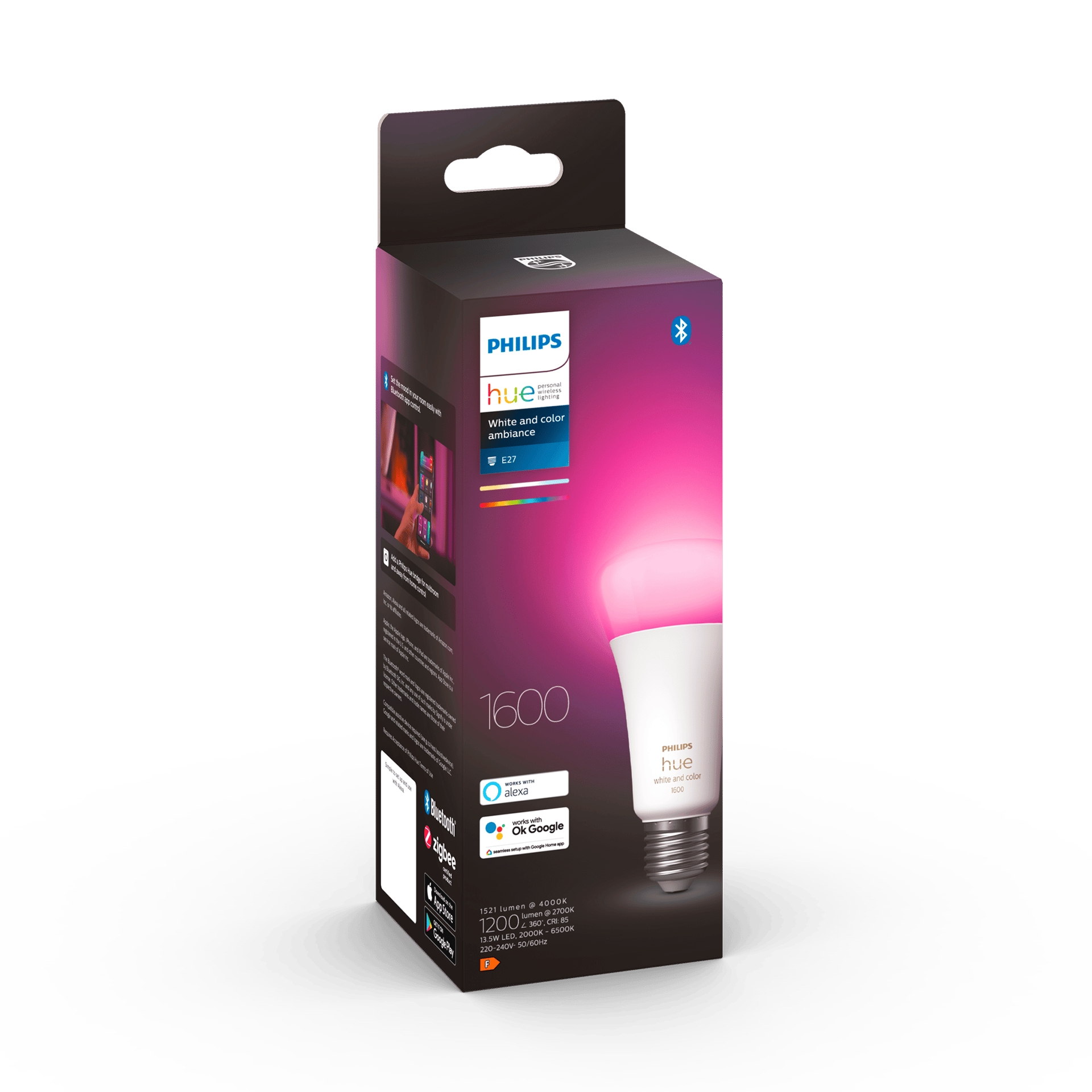 2214444 PHILIPS HUE LED STOR STD PÆRE 2