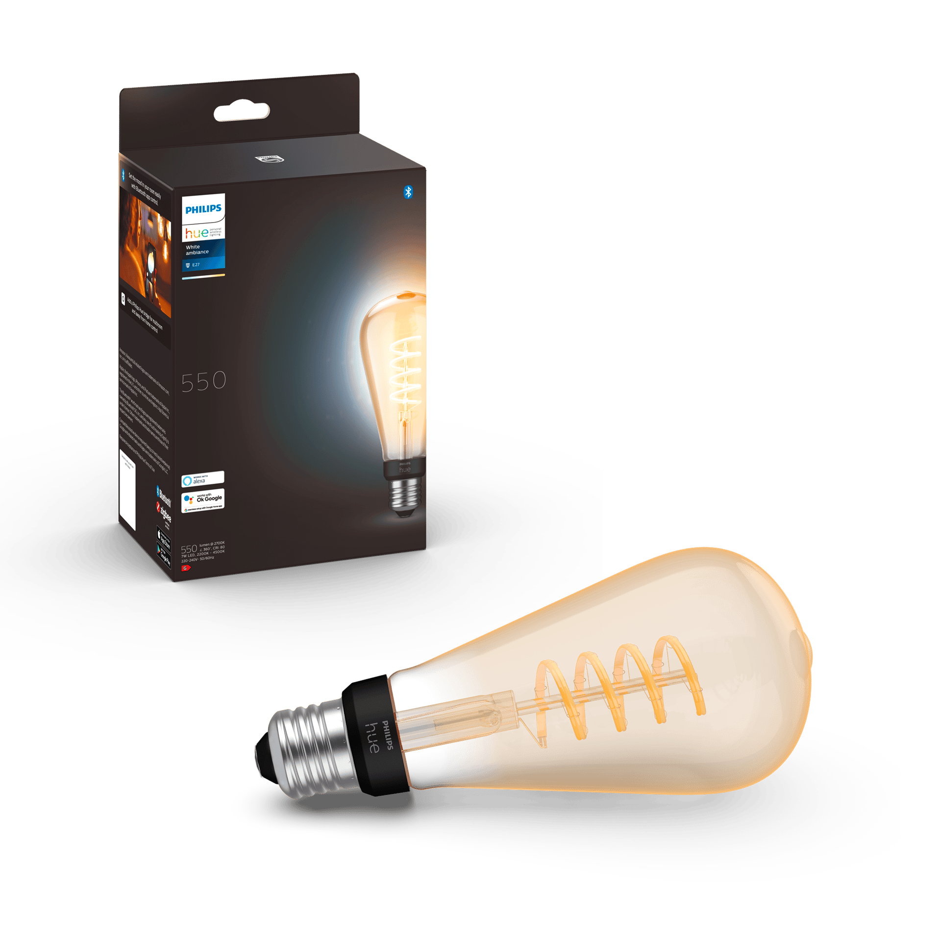 2214448 PHILIPS HUE LED STOR DRÅBEPÆRE 2