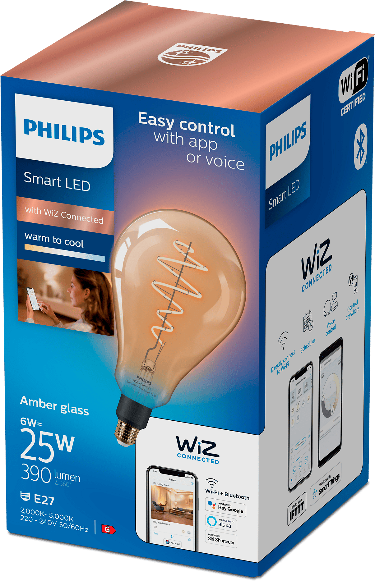 2215346 PHILIPS SMART LED GLOBEPÆRE 2