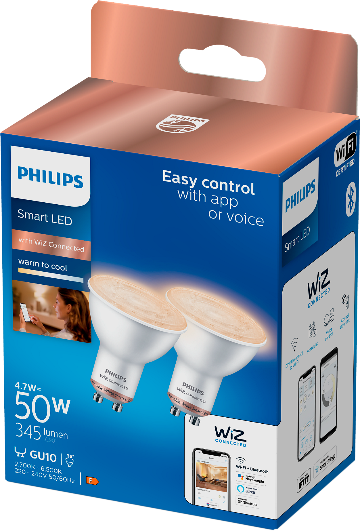 2215350 PHILIPS SMART LED SPOTPÆRE 2