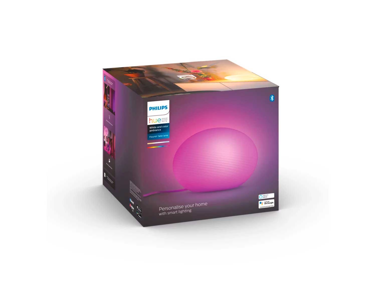 2215845 PHILIPS HUE FLOURISH BORDLAMPE4