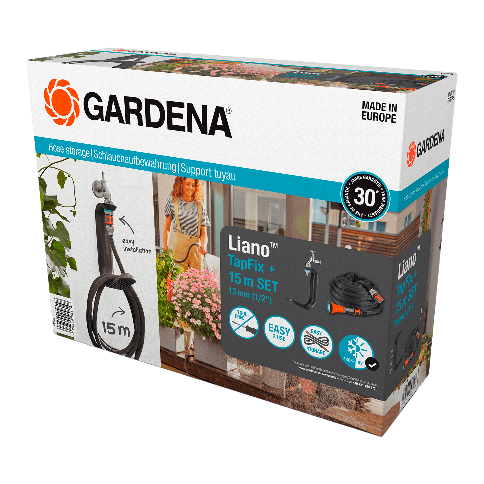 2261863 GARDENA LIANO SLANGEHOLDER